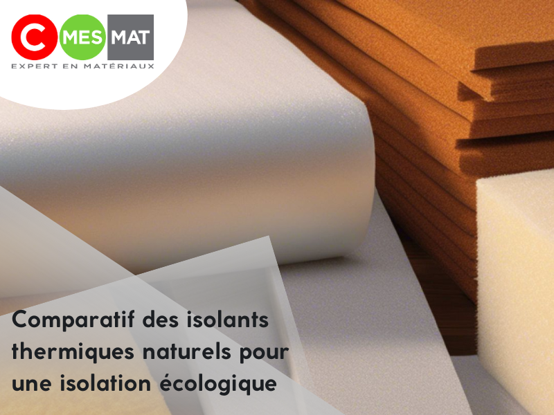 Comparer les isolants thermiques naturels
