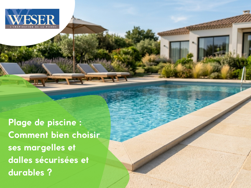 Plage de piscine : Comment bien choisir ses margelles et dalles sécurisées et durables ?