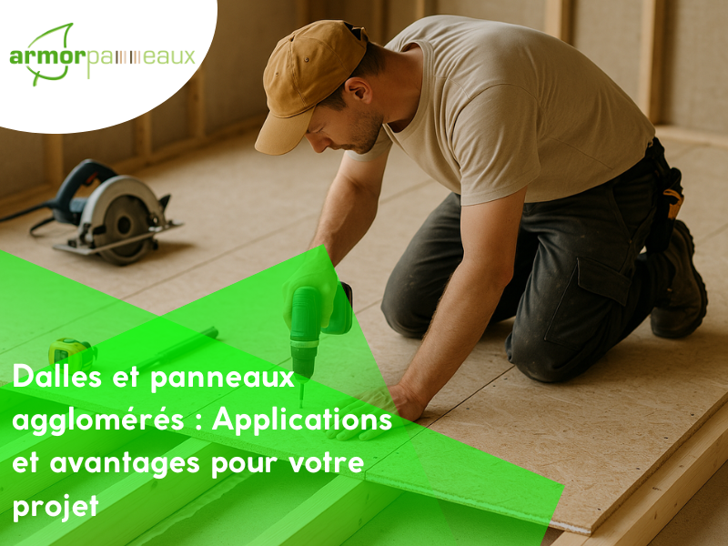 Dalles et panneaux agglomérés : applications et avantages pour votre projet