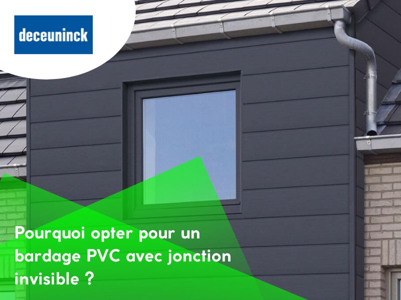 Pourquoi opter pour un bardage PVC avec jonction invisible ?