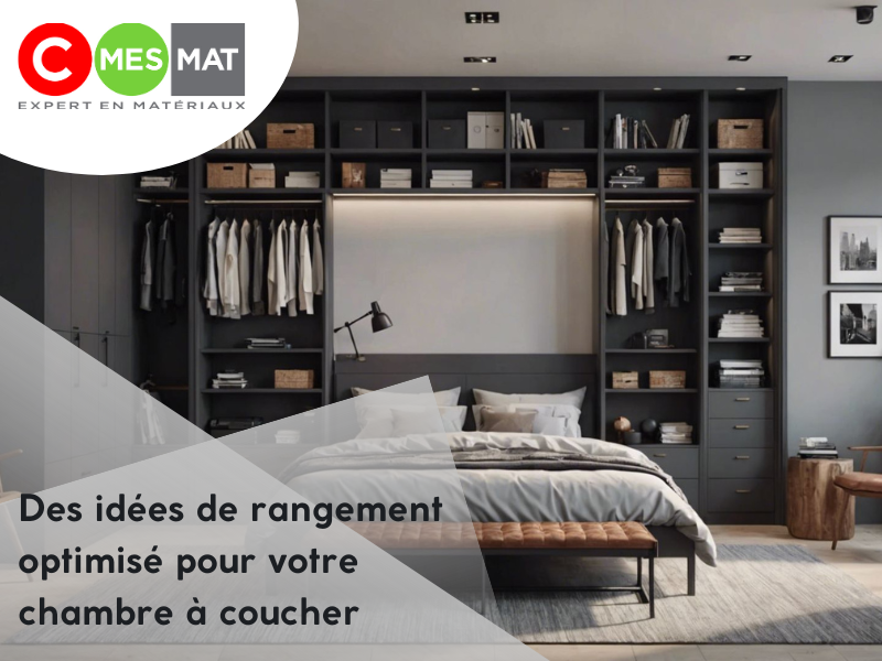 Des idées de rangement optimisé pour votre chambre à coucher