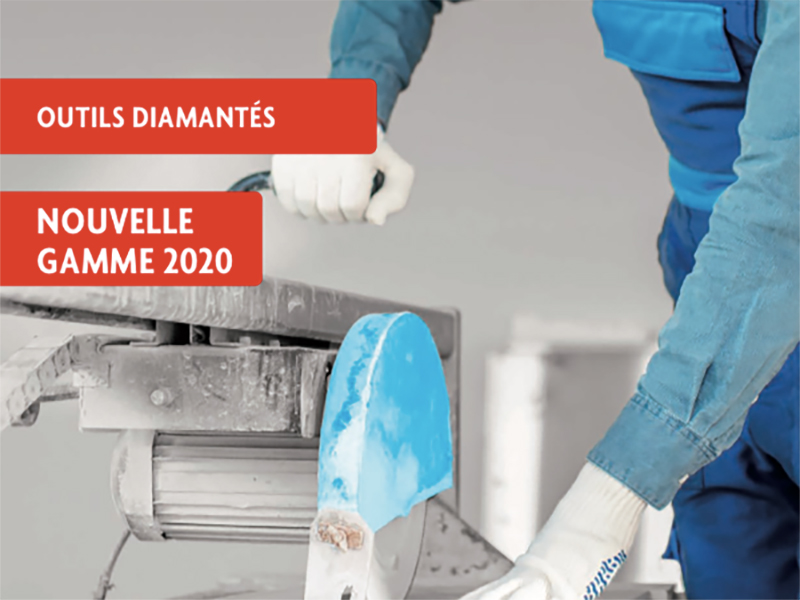 Nouvelle gamme disques diamant