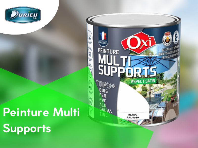 Peinture Satinée Multi-Supports Top3+ de Durieu : La Solution Innovante pour Protéger et Rénover vos Surfaces