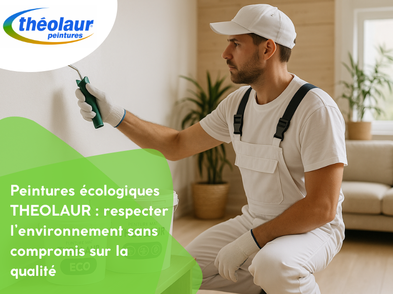 Peintures écologiques THEOLAUR : respecter l’environnement sans compromis sur la qualité