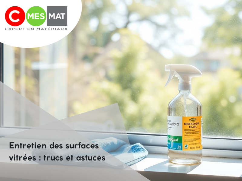 Entretien des surfaces vitrées : trucs et astuces