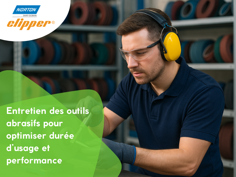 Entretien des outils abrasifs pour optimiser durée d’usage et performance