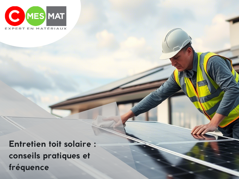 Entretien toit solaire : conseils pratiques et fréquence