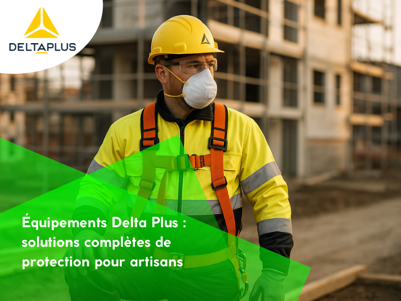 Équipements Delta Plus : solutions complètes de protection pour artisans