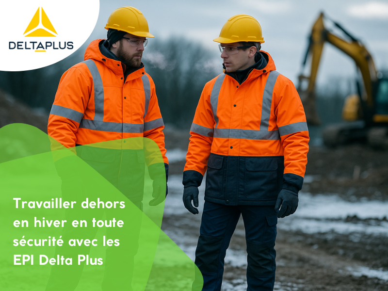 Travailler dehors en hiver en toute sécurité avec les EPI Delta Plus