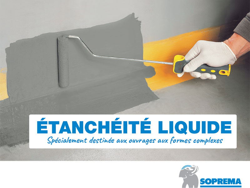 Découvrez les solutions d’étanchéité liquide de SOPREMA
