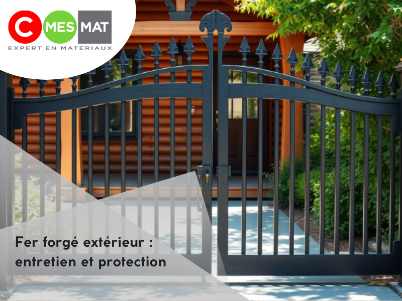 Fer forgé extérieur : entretien et protection