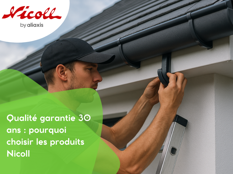 Qualité garantie 30 ans : pourquoi choisir les produits Nicoll