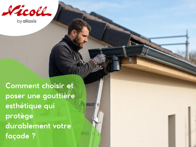 Comment choisir et poser une gouttière esthétique qui protège durablement votre façade ?