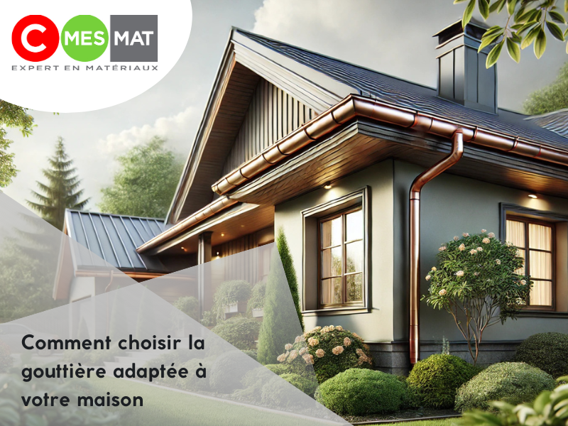 Guide complet : comment choisir la gouttière adaptée à votre maison