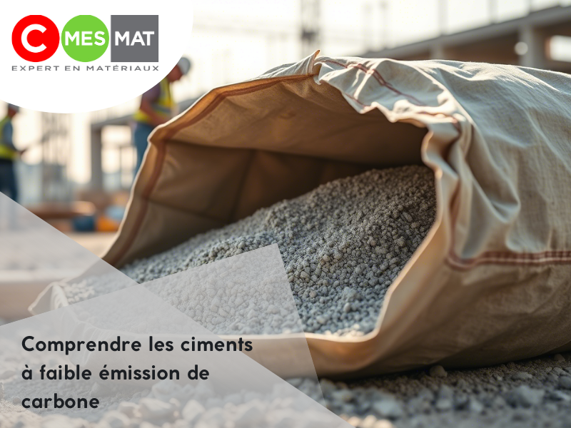 Guide pour comprendre les ciments à faible émission de carbone