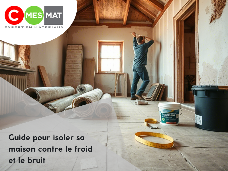 Guide pour isoler sa maison contre le froid et le bruit