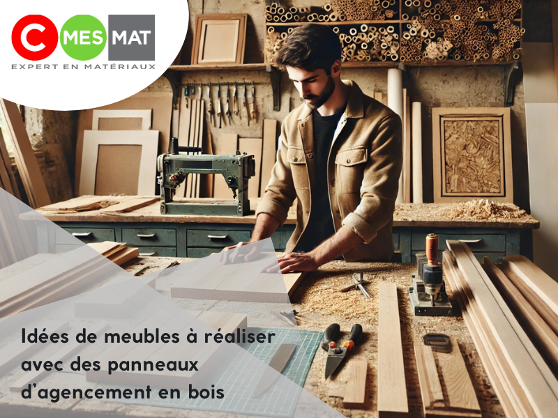 Idées de meubles à réaliser avec des panneaux d’agencement en bois