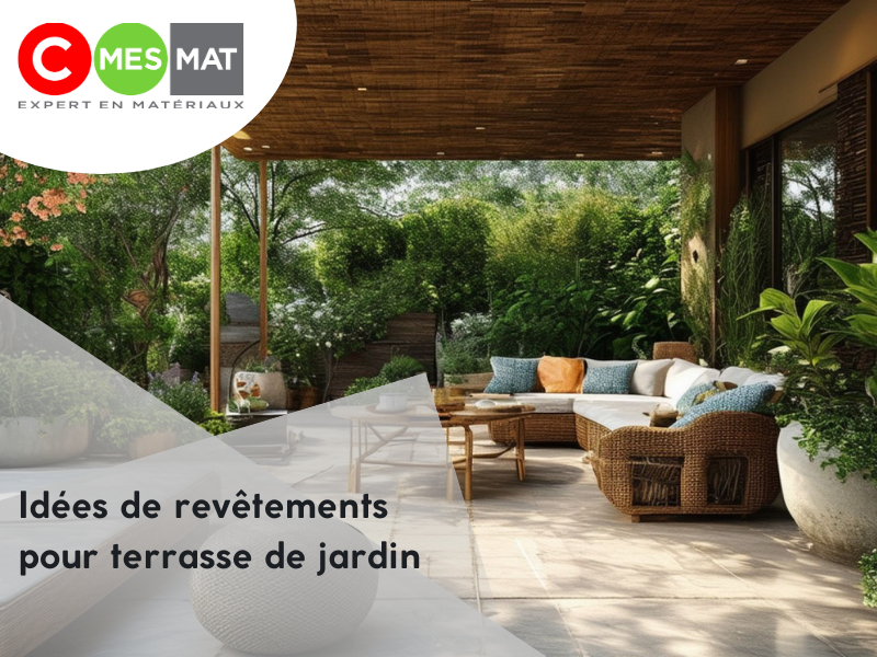Idées de revêtements pour terrasse de jardin