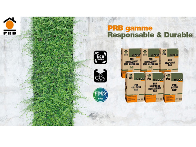 PRB sort 6 nouveaux produits Responsable & Durable
