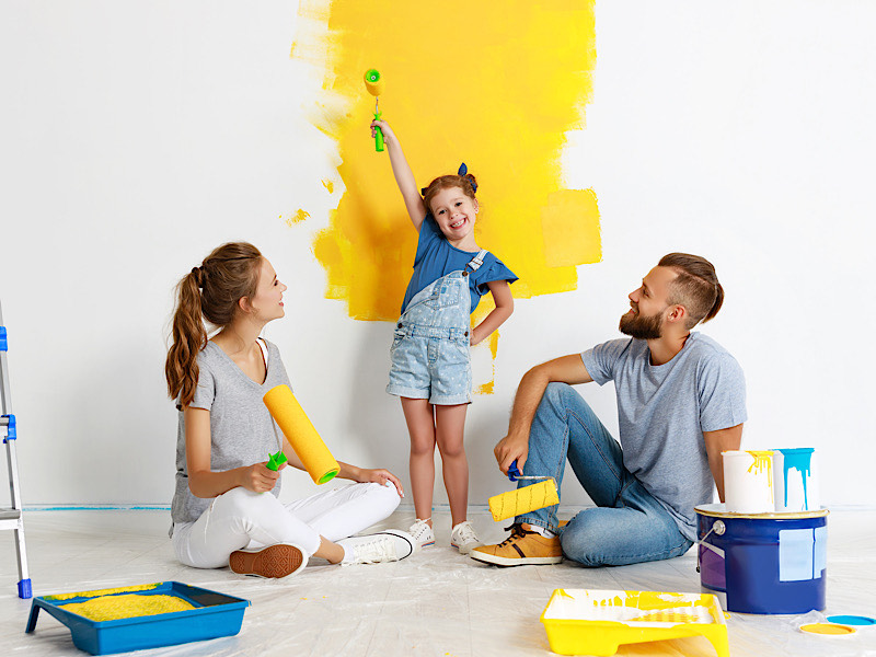 Peinture : laissez libre cours à vos envies déco !