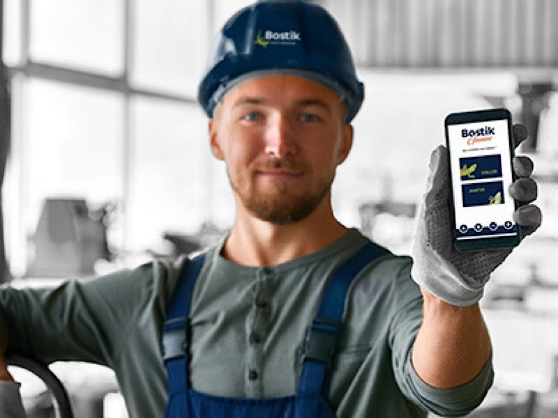 Une application pour trouver la bonne colle pour votre chantier