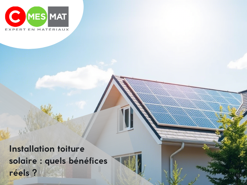 Installation toiture solaire : quels bénéfices réels ?