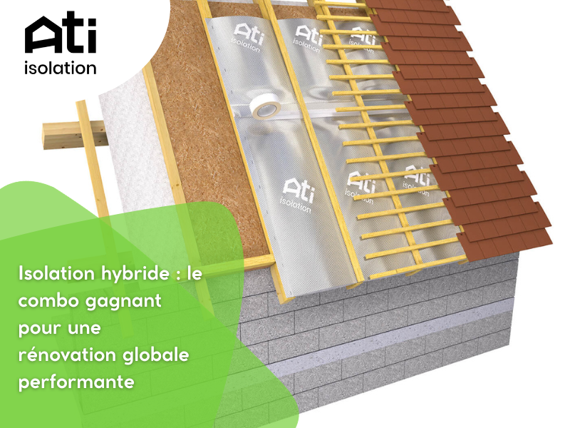 Isolation hybride : le combo gagnant pour une rénovation globale performante