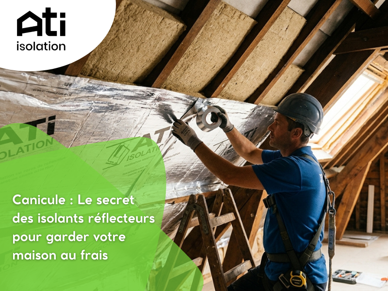 Canicule : Le secret des isolants réflecteurs pour garder votre maison au frais