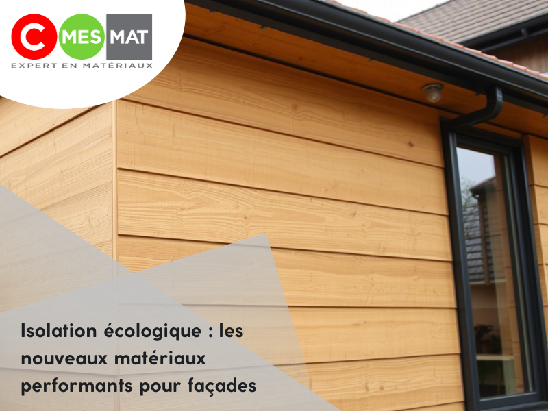 Isolation écologique : les nouveaux matériaux performants pour façades
