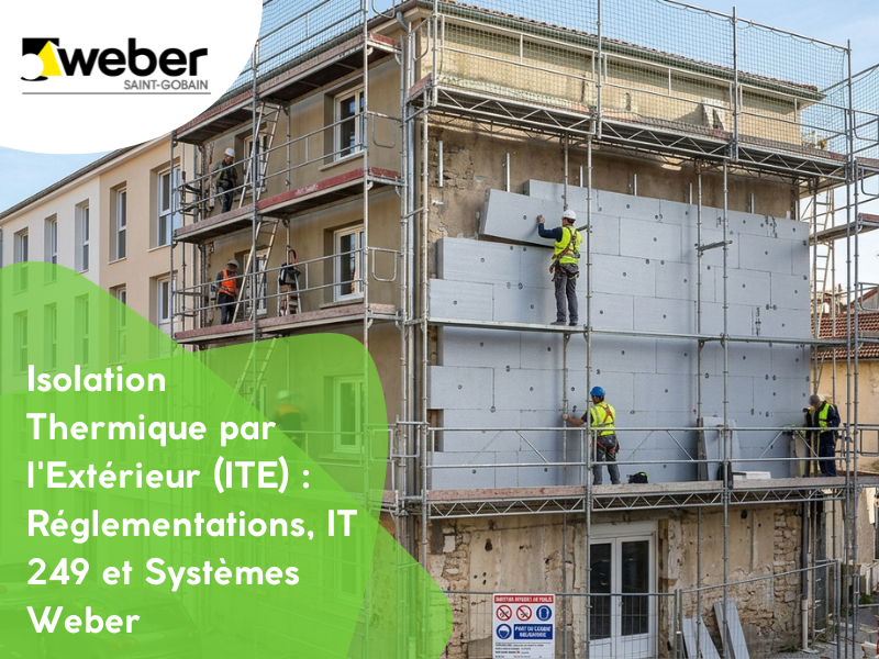 Isolation Thermique par l'Extérieur (ITE) : Réglementations, IT 249 et Systèmes Weber