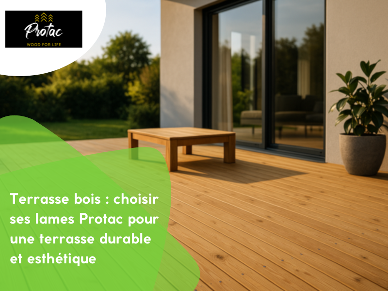 Terrasse : choisir ses lames Protac pour une terrasse durable et esthétique