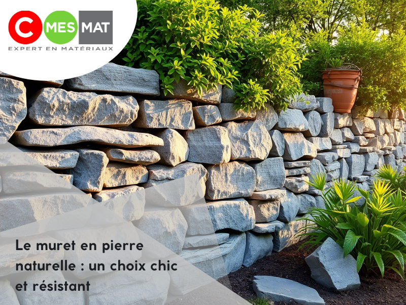 Le muret en pierre naturelle : Un choix chic et résistant
