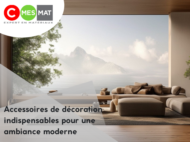 Les accessoires de décoration indispensables pour une ambiance moderne