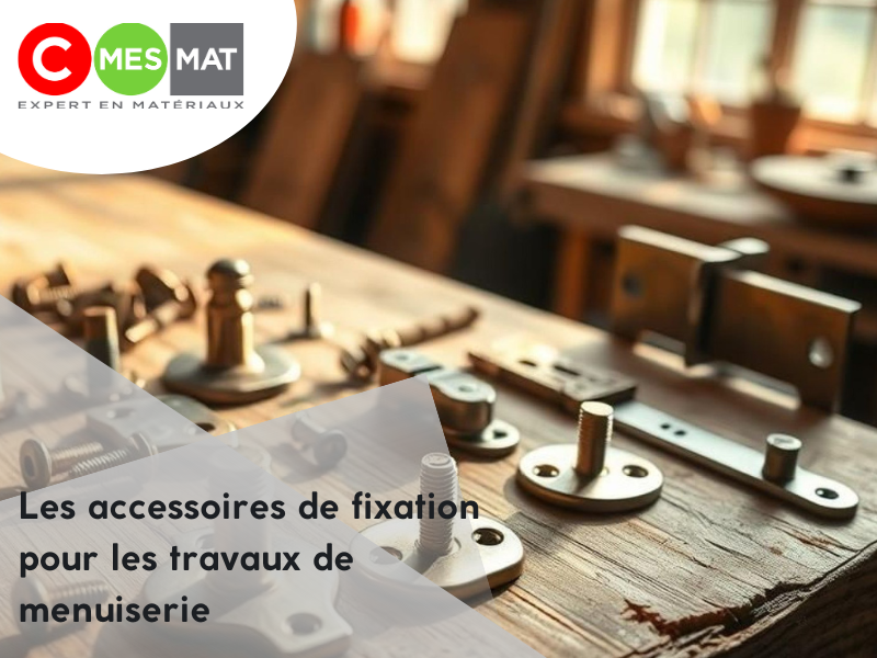 Les accessoires de fixation pour les travaux de menuiserie