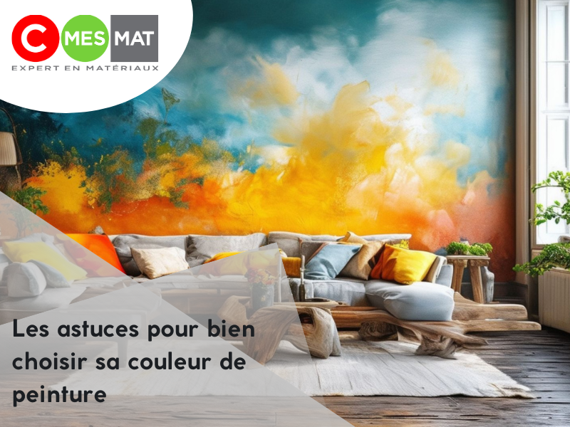 Les astuces pour bien choisir sa couleur de peinture