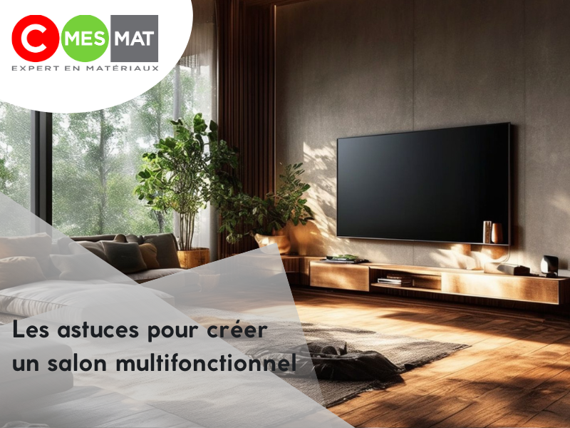 Les astuces pour créer un salon multifonctionnel