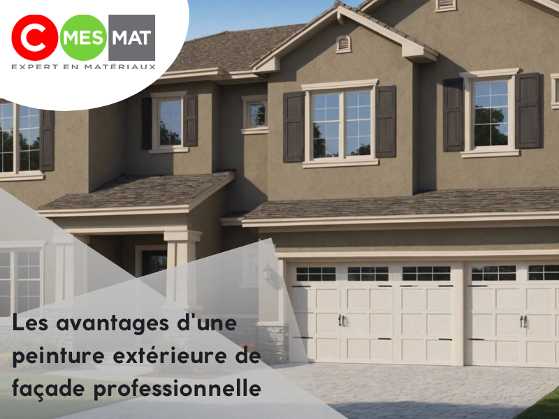 Les avantages d'une peinture extérieure de façade professionnelle