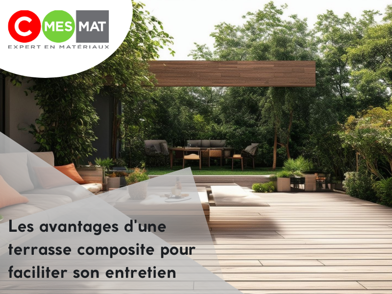 Les avantages d'une terrasse composite pour faciliter son entretien
