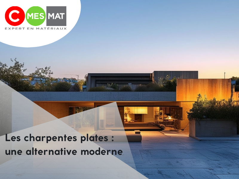 Les charpentes plates : une alternative moderne