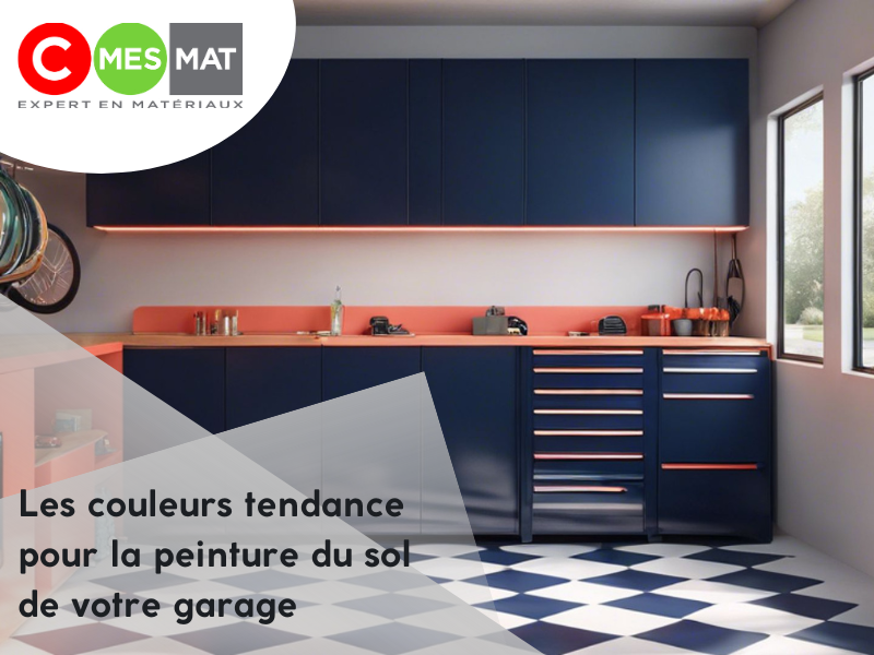Les couleurs tendance pour la peinture du sol de votre garage