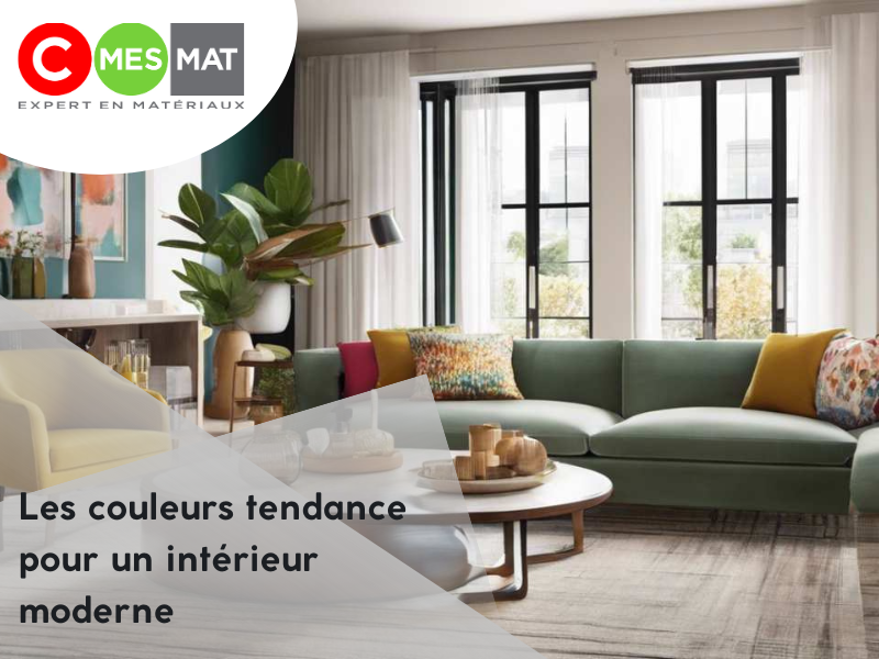 Les couleurs tendance pour un intérieur moderne
