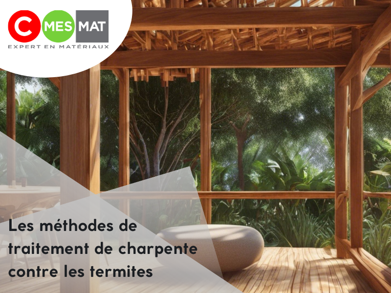 Les méthodes de traitement de charpente contre les termites
