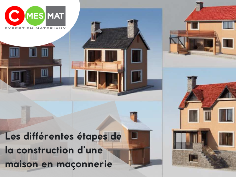 Les différentes étapes de la construction d'une maison en maçonnerie