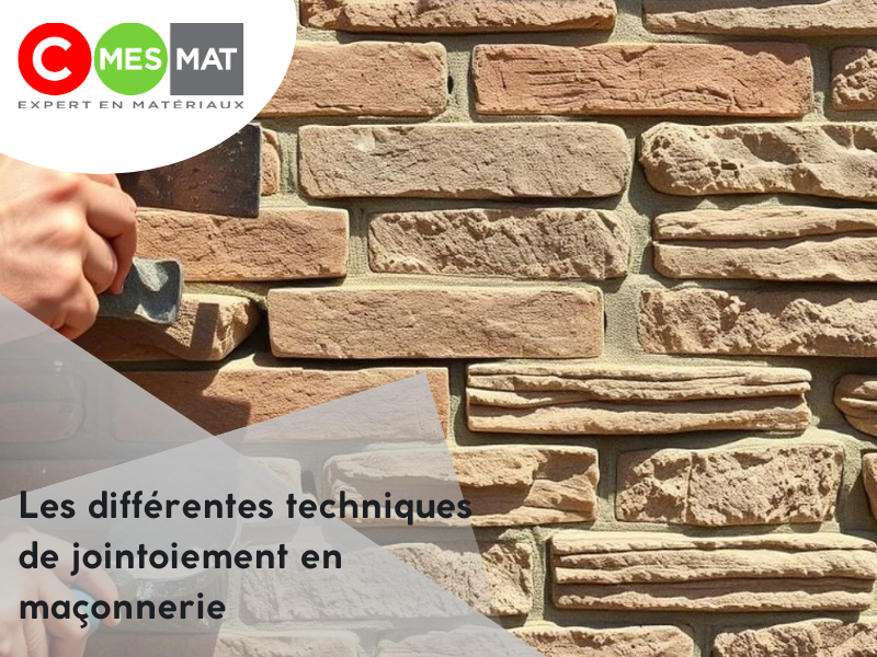 Les différentes techniques de jointoiement en maçonnerie