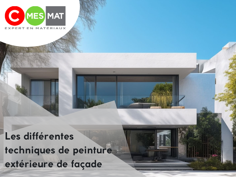 Les différentes techniques de peinture extérieure de façade