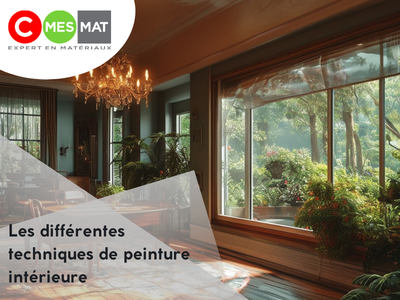 Les différentes techniques de peinture intérieure