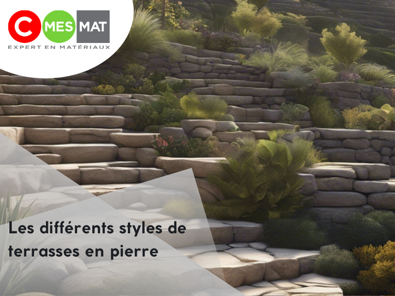 Les différents styles de terrasses en pierre