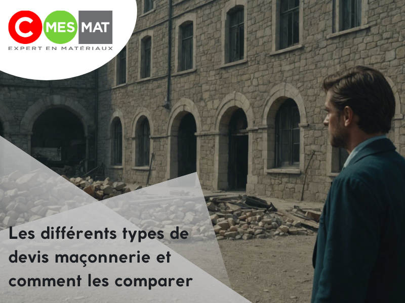 Les différents types de devis maçonnerie et comment les comparer