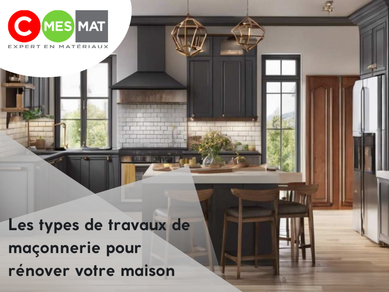 Les différents types de travaux de maçonnerie pour rénover sa maison