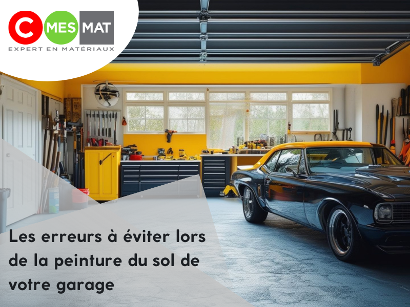 Les erreurs à éviter lors de la peinture du sol de votre garage